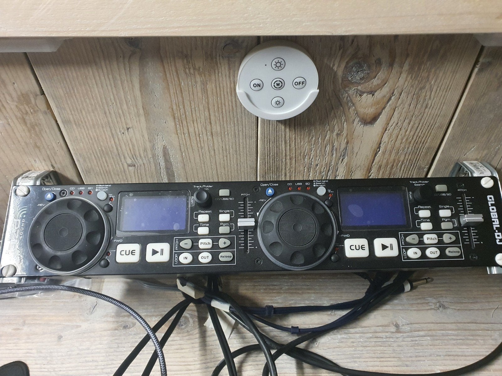 Dubbele cd speler, Audio, Tv en Foto, Cd-spelers, Ophalen