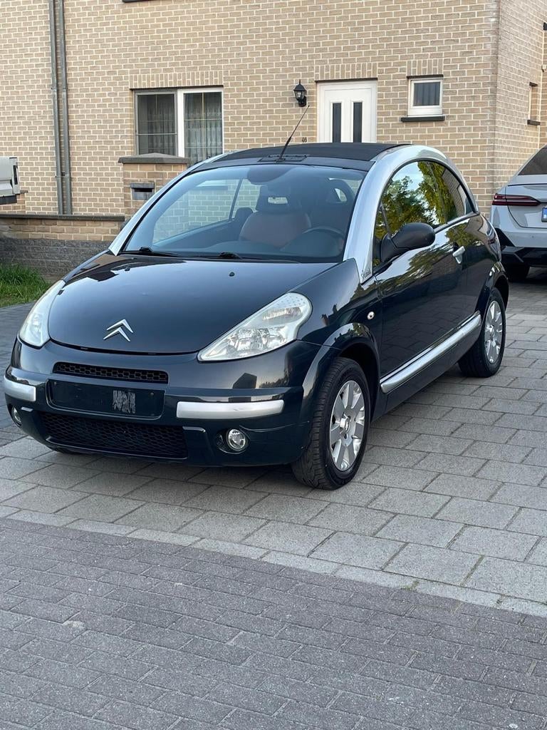 Citroën C3 Cabrio 1.4Benzine ,Euro4 ,82495km Gekeurd V Vrkp, Auto's, 1360 cc, Cabriolet, Blauw, Leder