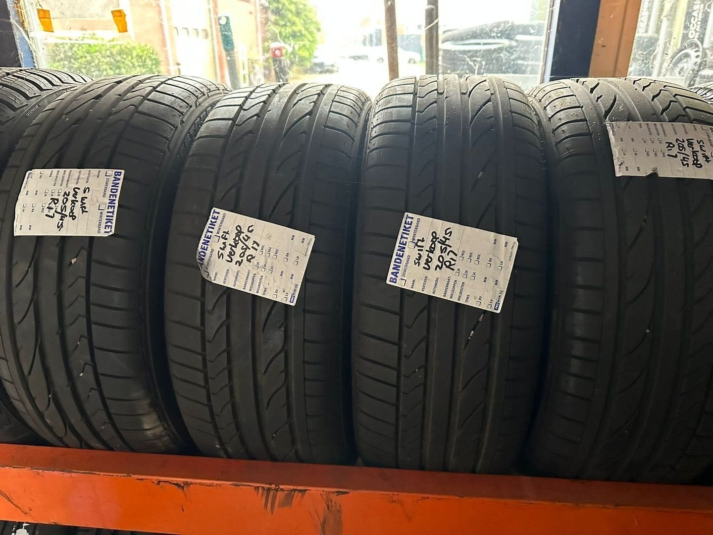 ZGAN Bridgestone Potenza 205/45 R17 - 205 45 17 banden zomer, Gebruikt, -, -, 17 inch