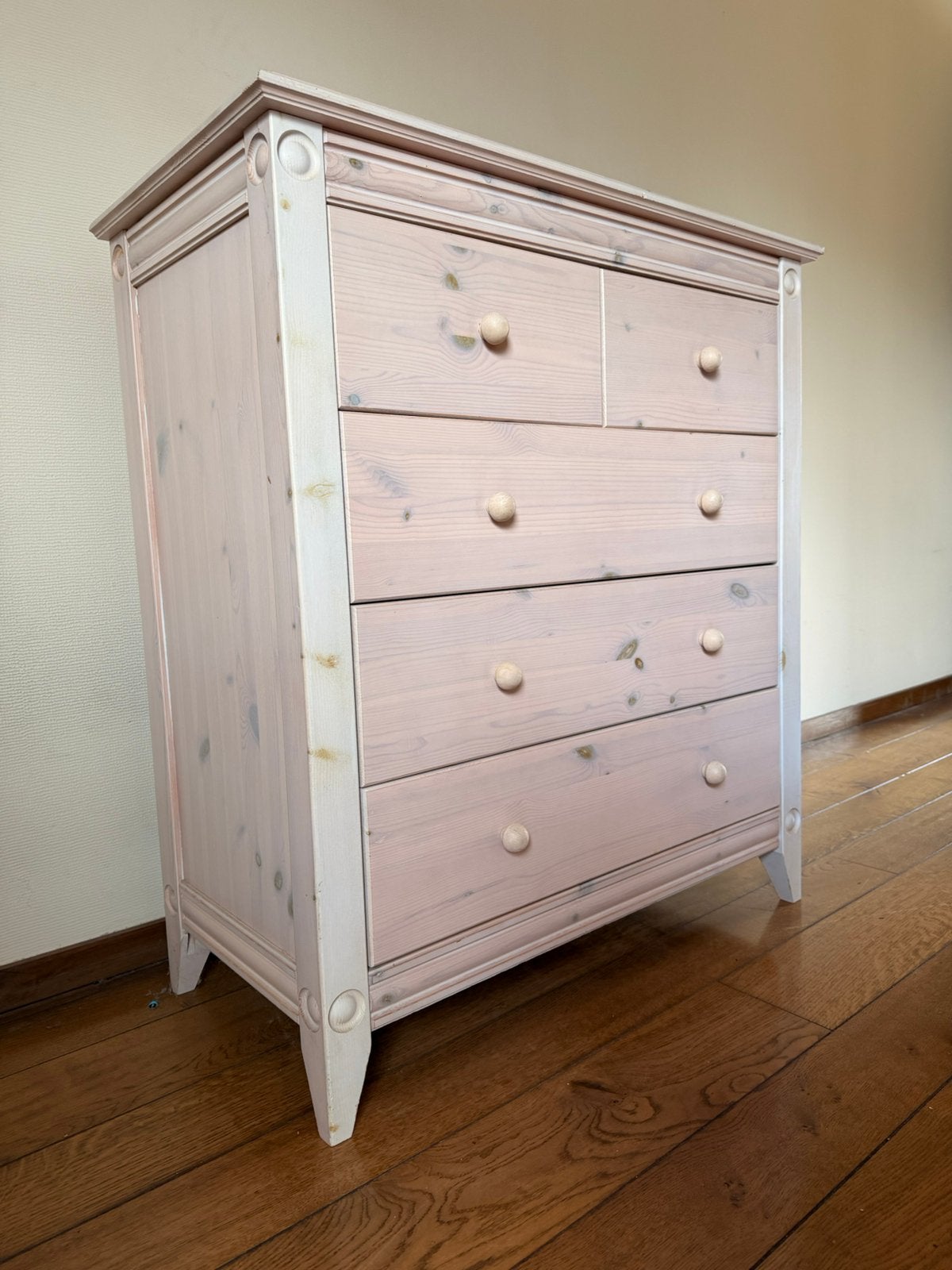 Commode in whitewash Grey, Ophalen, Zo goed als nieuw