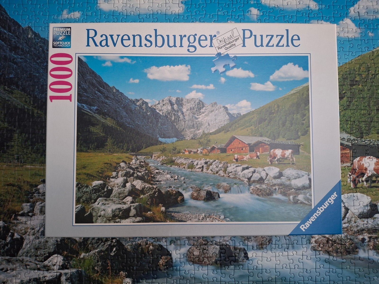 Puzzel Ravensburger  - 1000 stukjes., Ophalen