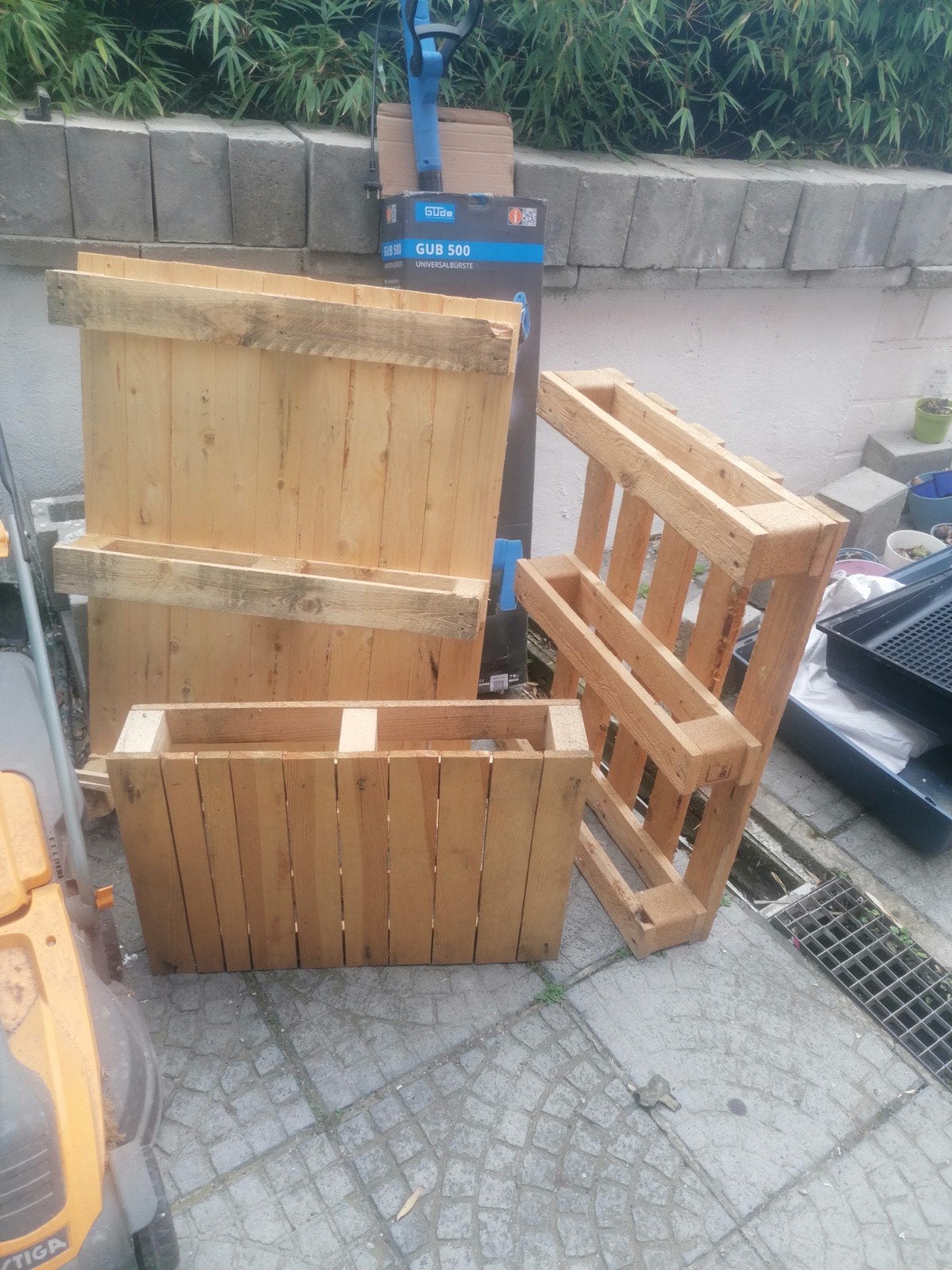 brandhout . palletten, Ophalen