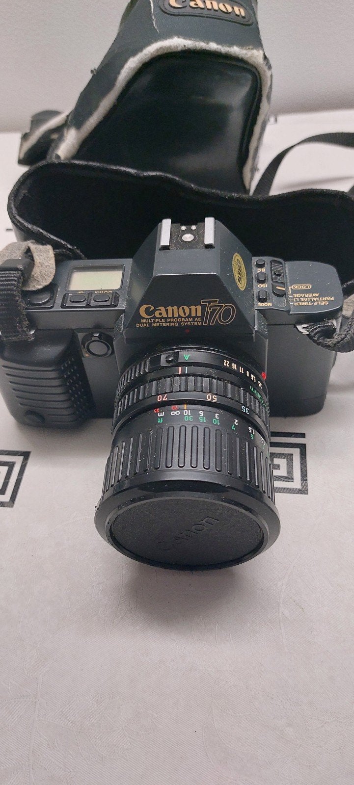 Canon t70 in goed staat, Audio, Tv en Foto, Ophalen, Canon