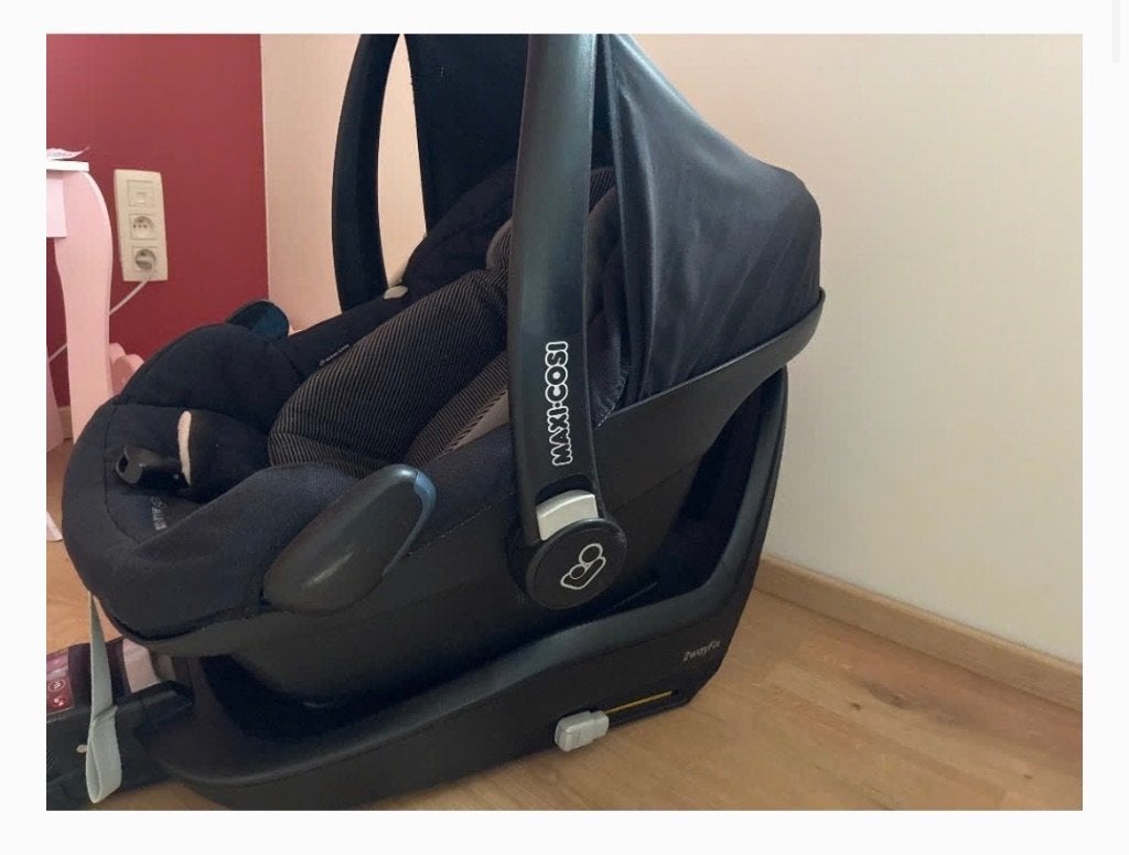 Maxi cosi met isofix, Kinderen en Baby's, Ophalen, Verstelbare rugleuning, Gebruikt, 0 t/m 18 kg