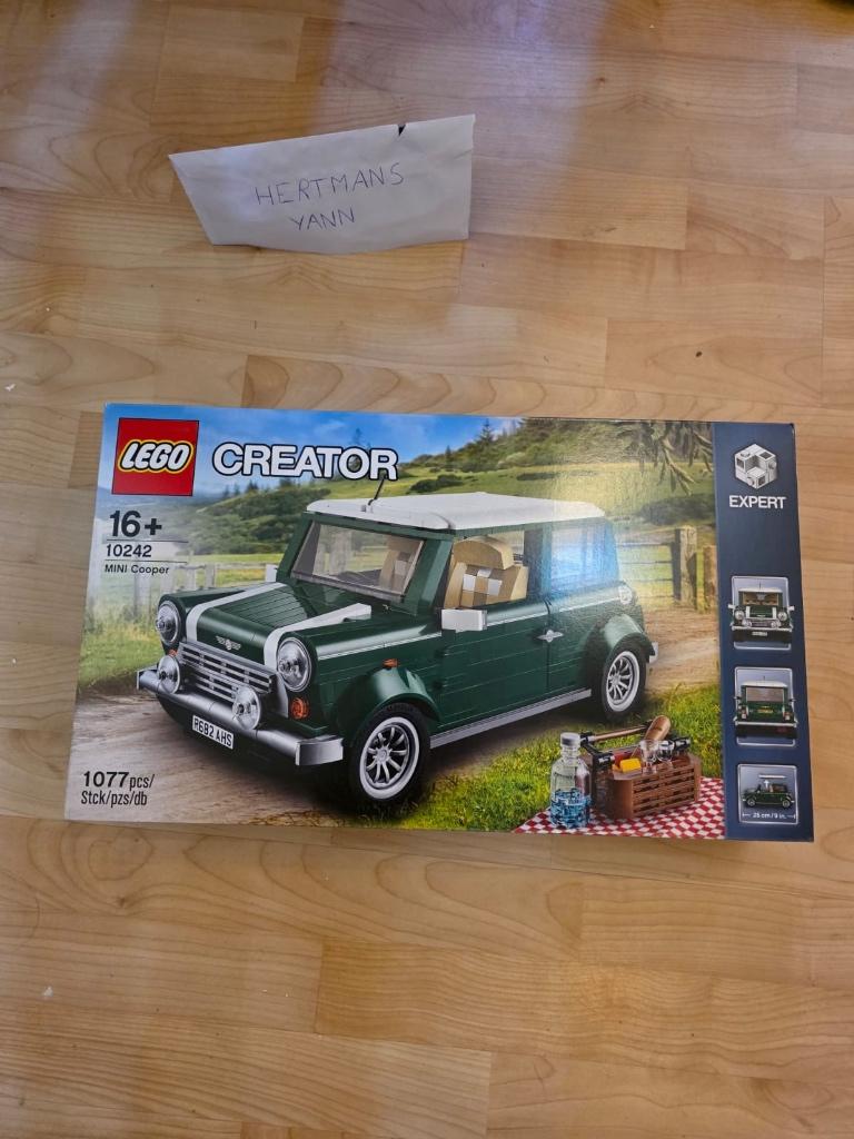 Lego Creator Mini Cooper (10242), Kinderen en Baby's, Lego, Nieuw, Ophalen of Verzenden, Compleet