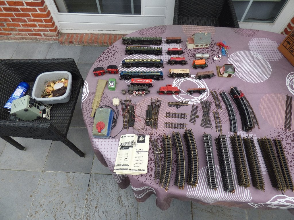 Fleishman, treinmateriaal, Wisselstroom, Gebruikt, Fleischmann, Overige typen