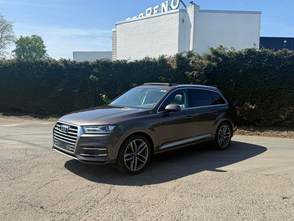 Audi Q7 3.0 TDI approuvée, Autos, Cuir, Argent ou Gris, Achat, Euro 6
