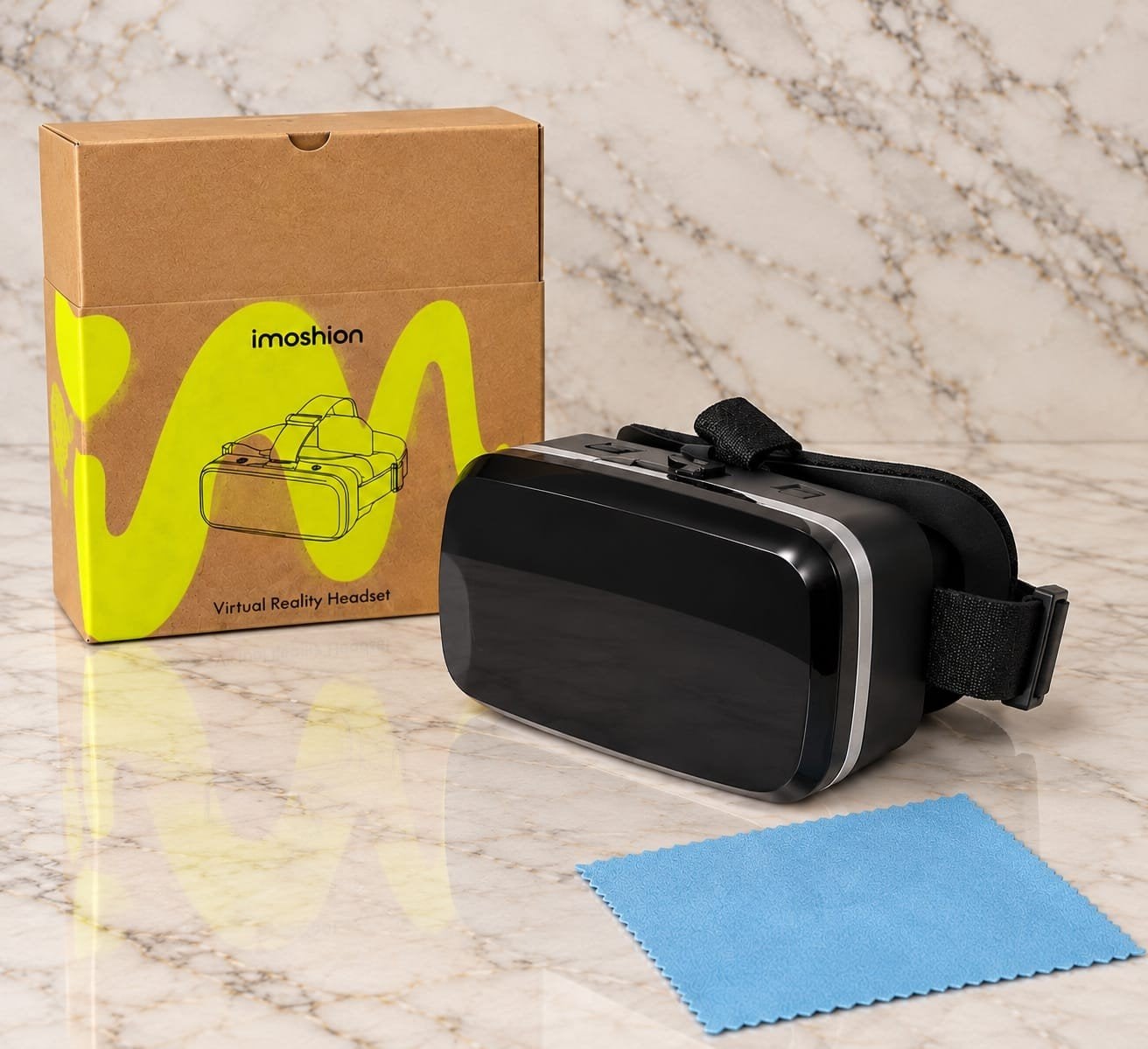 IMOSHION Virtual Reality Bril Smartphone VR Bril - Als nieuw, Consoles de jeu & Jeux vidéo, Enlèvement ou Envoi, Comme neuf, Lunettes VR