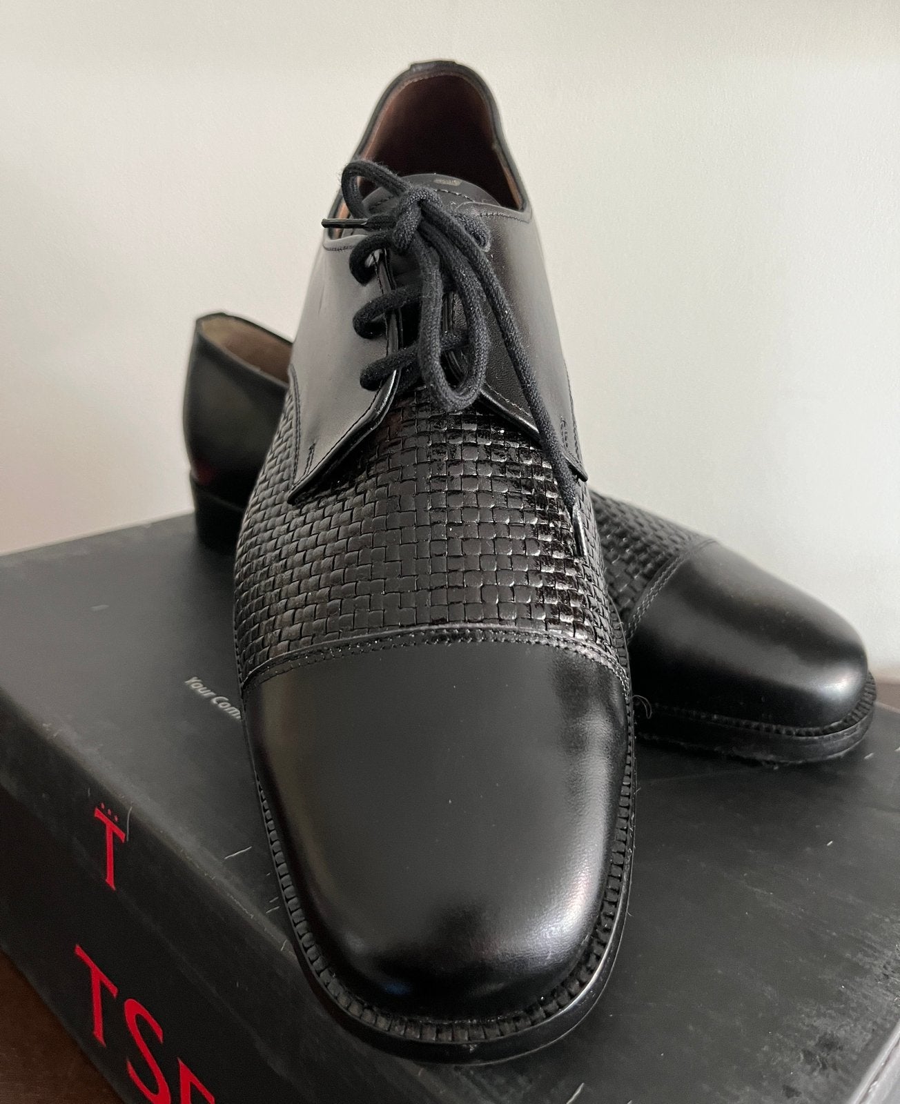 Nette schoenen D43, Zwart, Nieuw, Ophalen of Verzenden, Veterschoenen