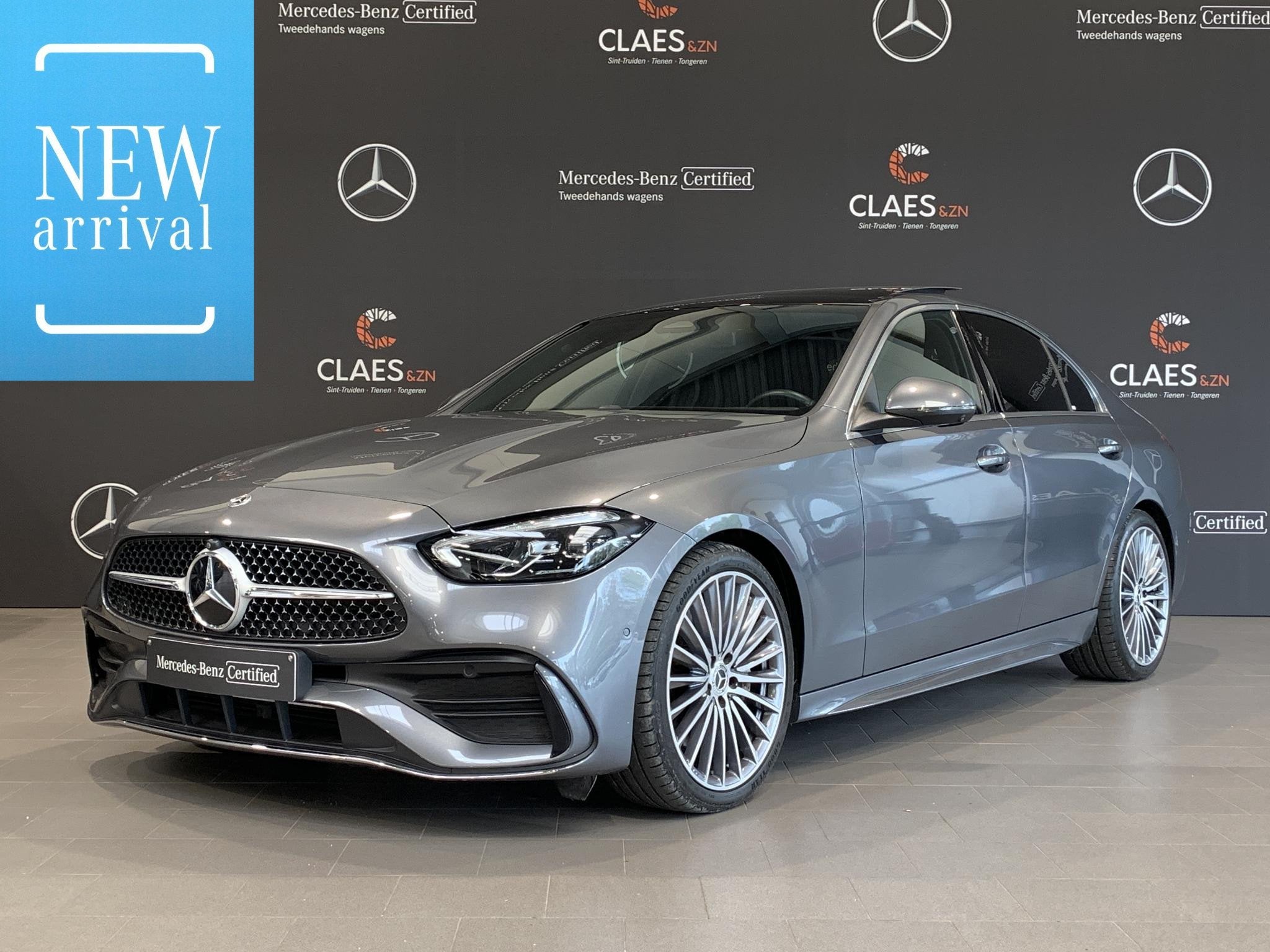 Mercedes-Benz C-Klasse Berline 200d Star Edition - DOS 8763, Auto's, Automaat, 4 deurs, Zwart, 4 cilinders
