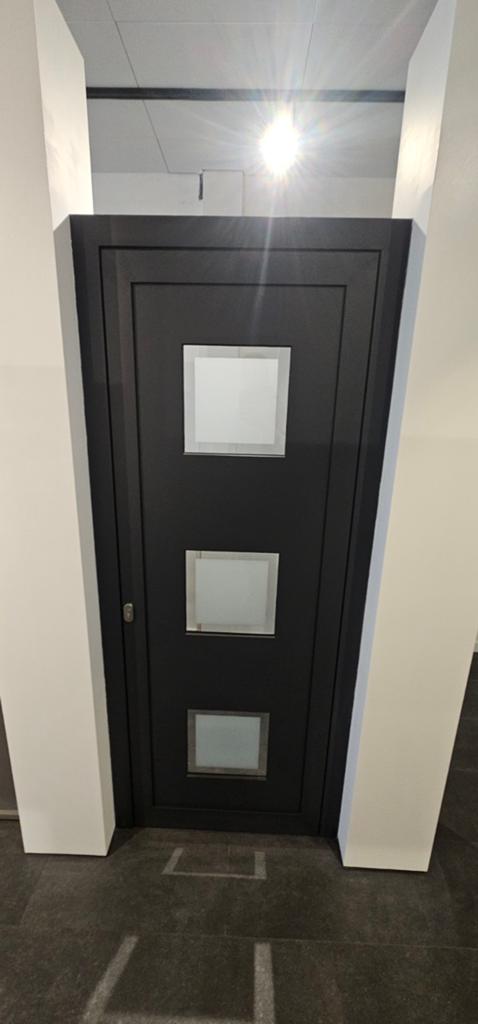 Moderne aluminium buitendeur te koop – showroommodel, Bricolage & Construction, Fenêtres & Moustiquaires, Porte extérieure, Enlèvement