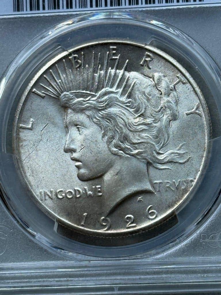 Peace Dollar 1926, Verzenden, Zilver