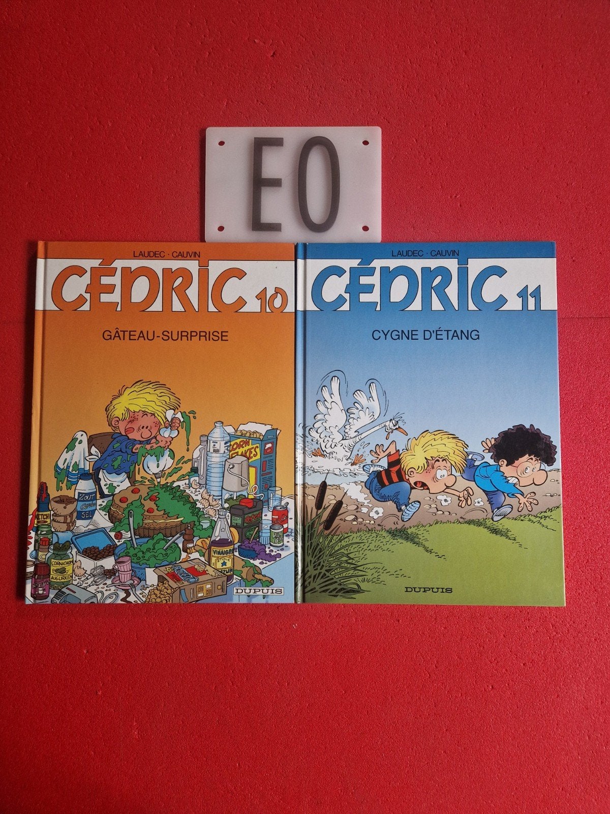 lot de 2 bd cedric 10 et 11,EO, Enlèvement ou Envoi