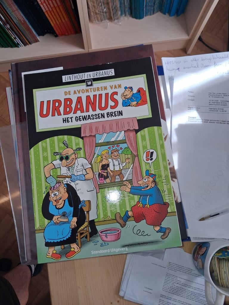 Urbanus 169 het gewassen brein, Hobby en Vrije tijd, Scrapbooking, Ophalen of Verzenden