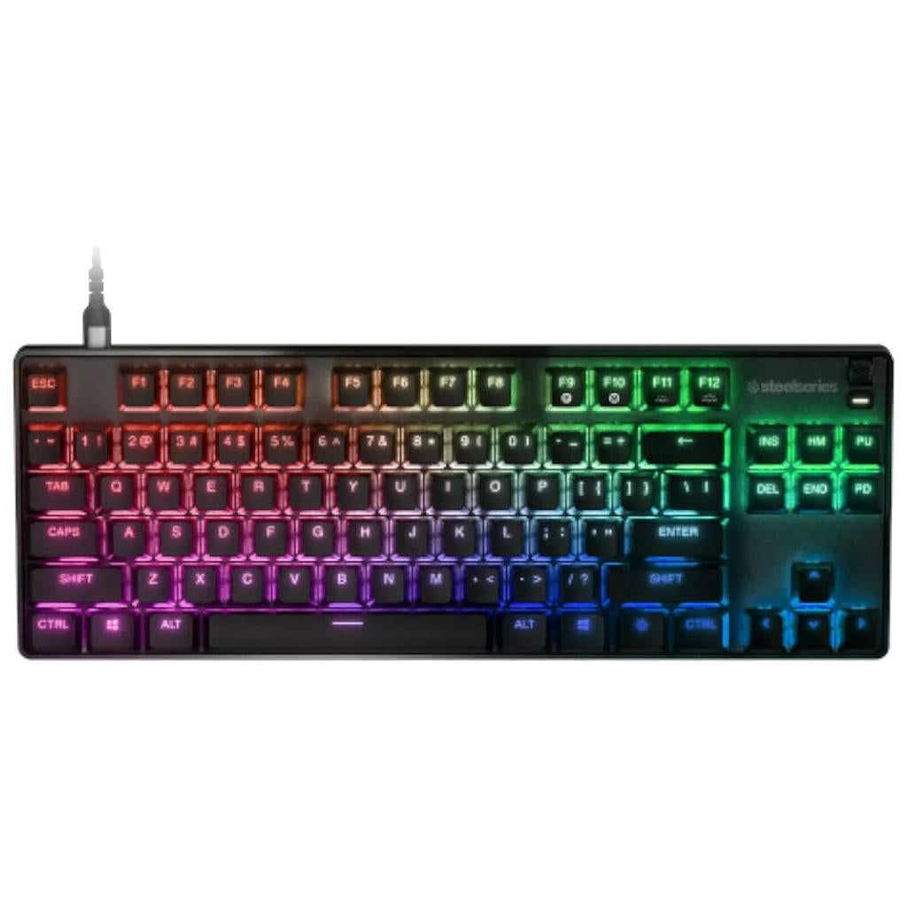 Steelseries APEX 9 TKL - Toetsenbord met optische schakelaar, Computers en Software, Ophalen, Gebruikt, Azerty, Steelseries