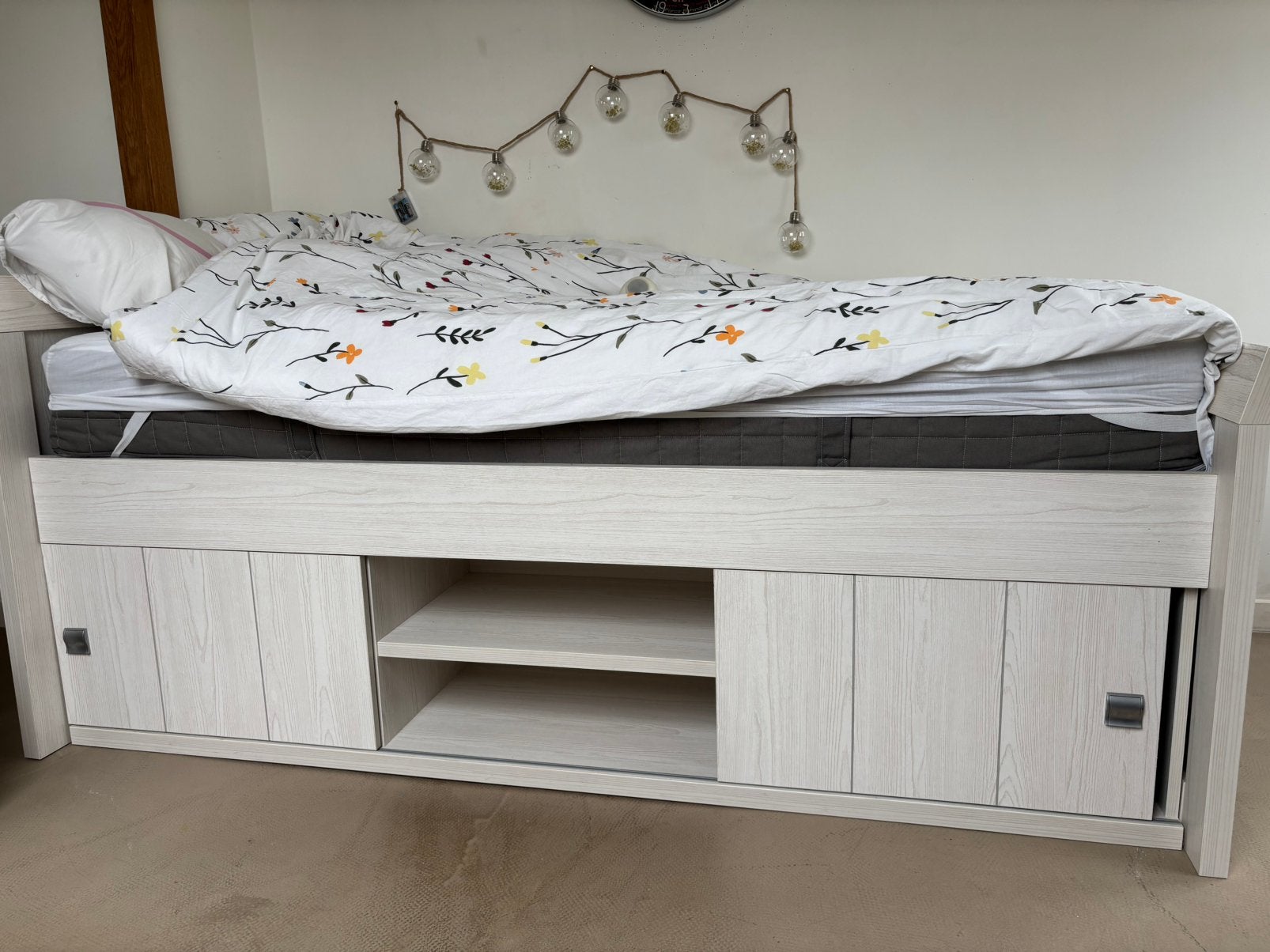 Volledige Kinderkamer, Kinderen en Baby's, Kinderkamer | Bedden, Ophalen, Zo goed als nieuw, Lattenbodem