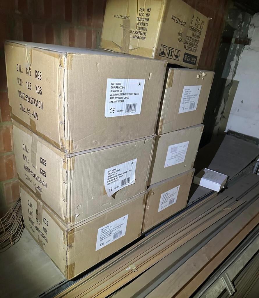 Lot de 3500 Lampes led, Enlèvement, Neuf, Fermeture à baïonnette, Ampoule LED