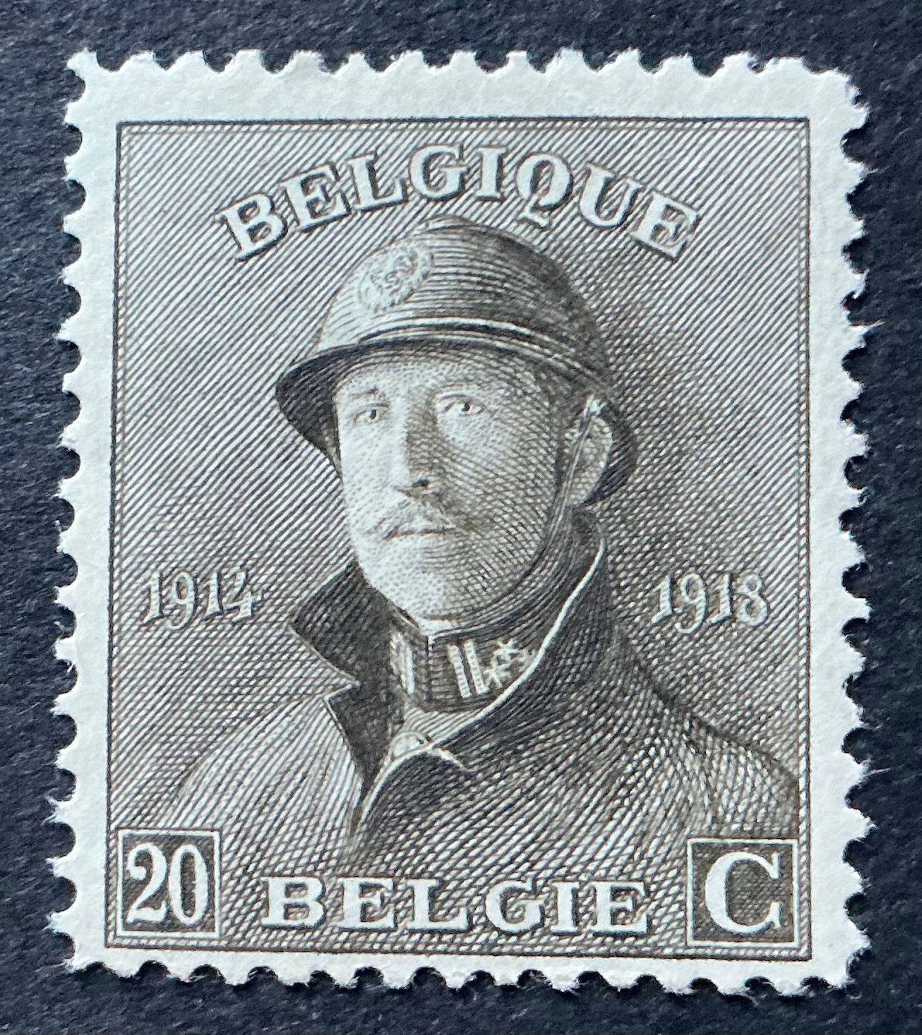 LOT 715. OBP: 170. ALBERT I. HELM. MNH, Postzegels en Munten, Koninklijk huis, Orginele gom, Ophalen of Verzenden, Postfris