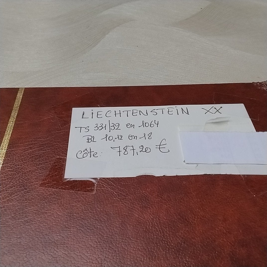 Prix neuf du LIECHTENSTEIN entre 331/1064 cote 787,20€, Enlèvement ou Envoi