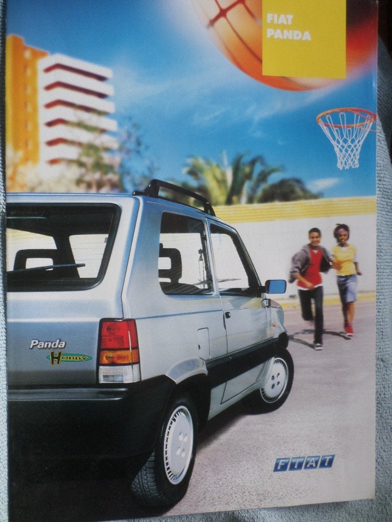 Fiat Panda & Hobby Brochure, Boeken, Ophalen of Verzenden