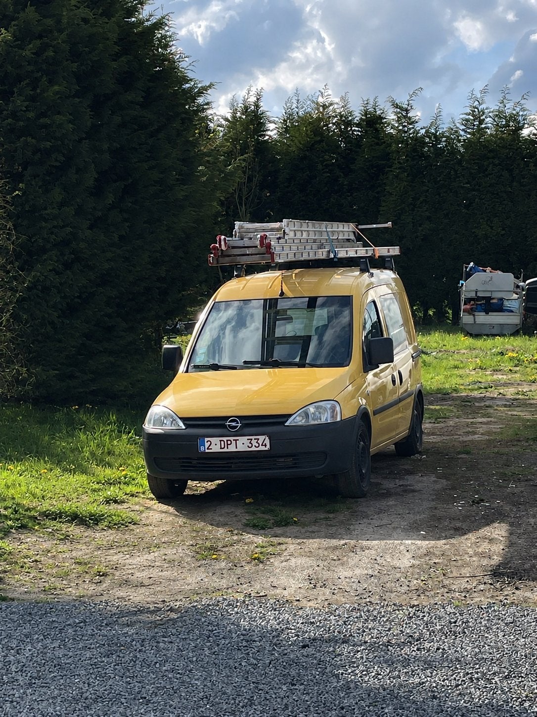 Opel Combo, Auto's, Voorwielaandrijving, Stof, Geel, 5 deurs