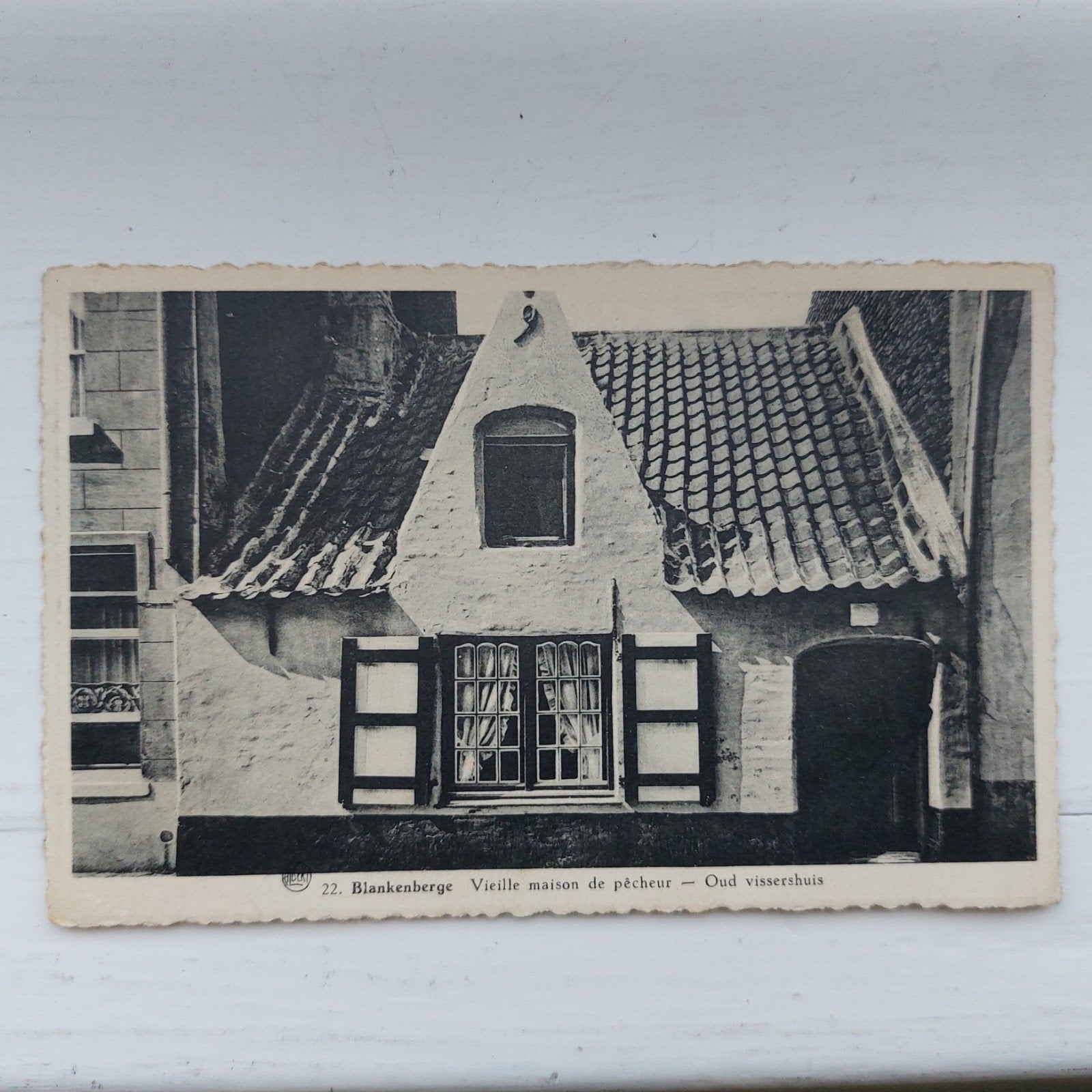 oude postkaart van Blankenberge, Ophalen of Verzenden