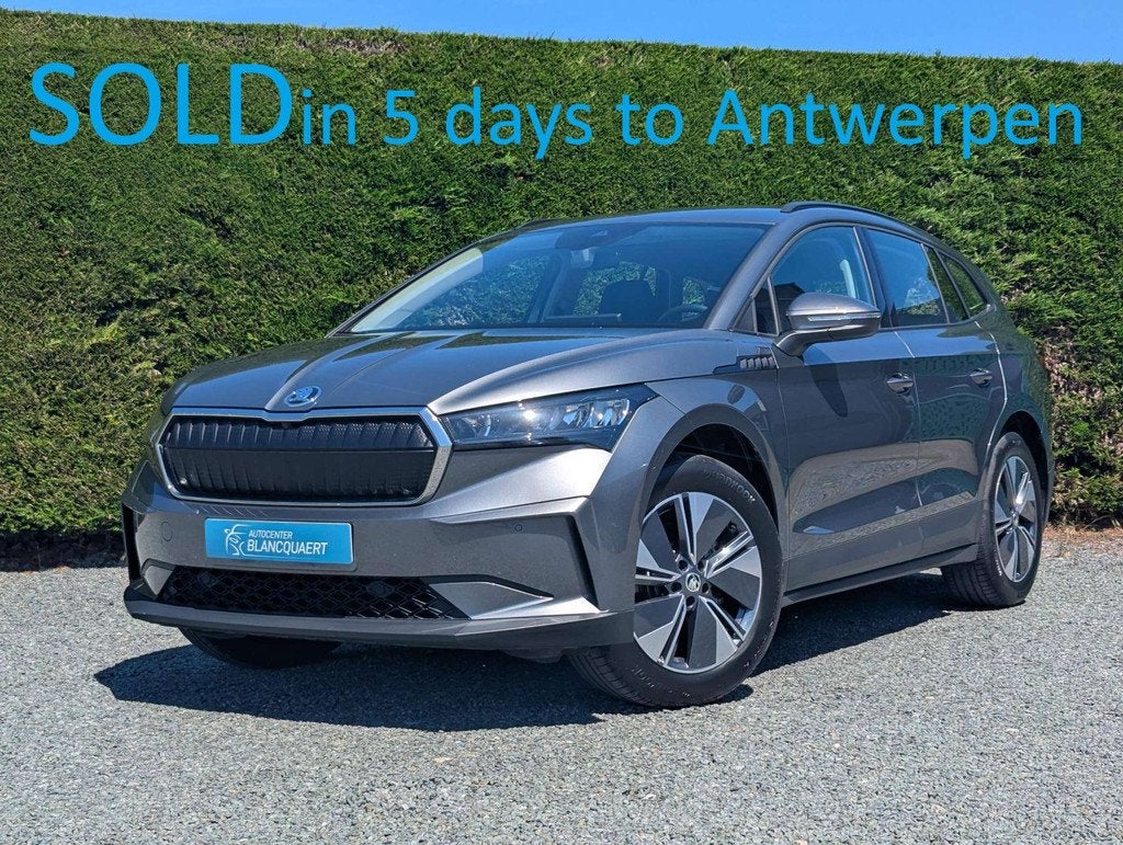 Skoda Enyaq ! verkocht ! - camera - ambianceverlichting - gp, Achterwielaandrijving, Parkeersensor, 5 zetels, 5 deurs