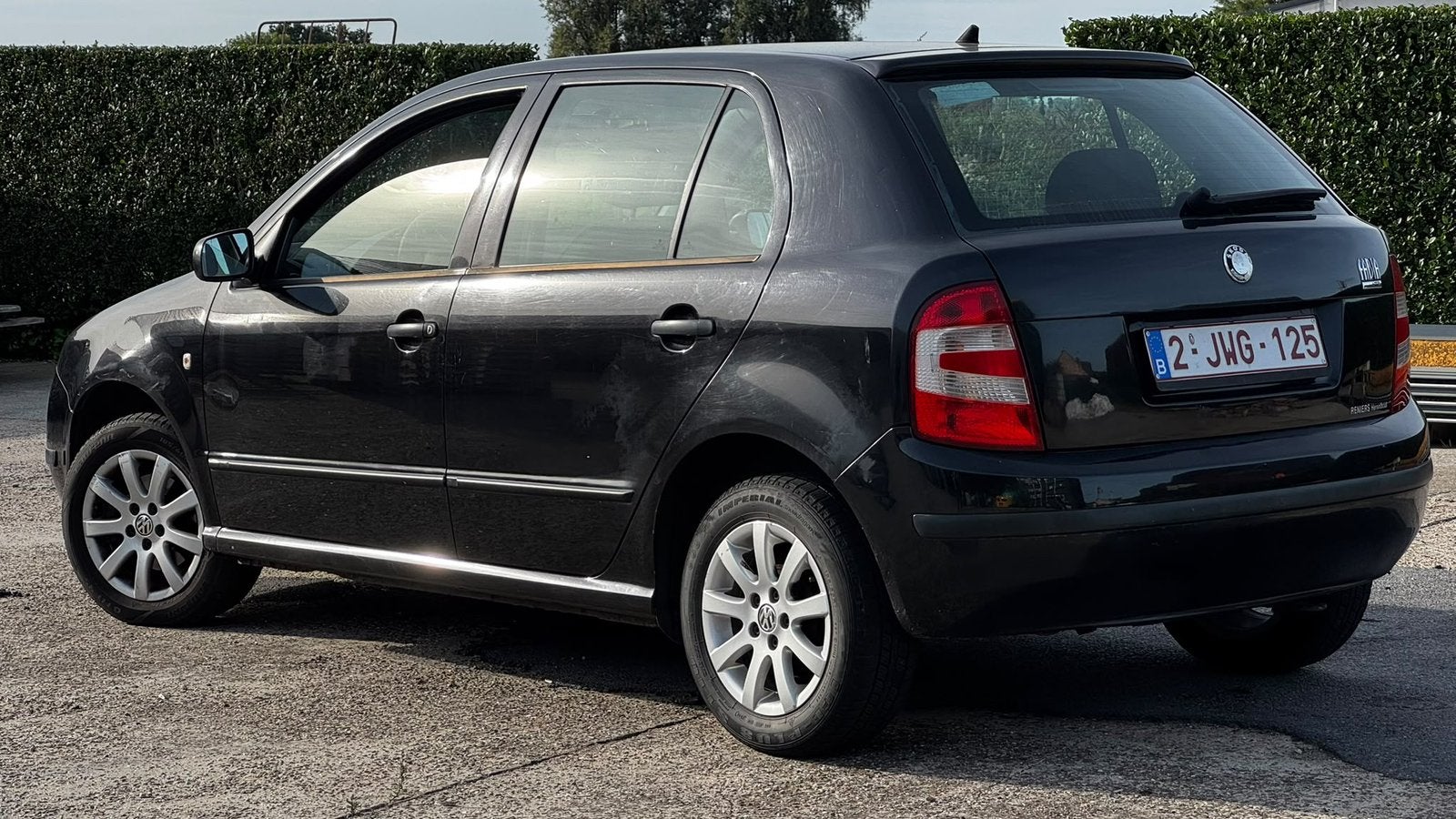 Te koop: Skoda Fabia 1.2 Benzine – Euro 4, Auto's, Voorwielaandrijving, Stof, Zwart, Zwart