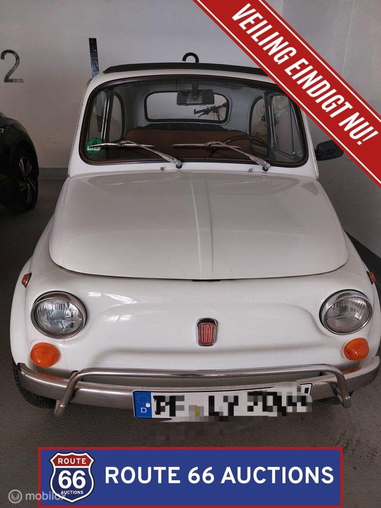 Fiat 500 F | 1969 | Route 66 Auctions, Achat, Entreprise, Boîte manuelle, Autre carrosserie