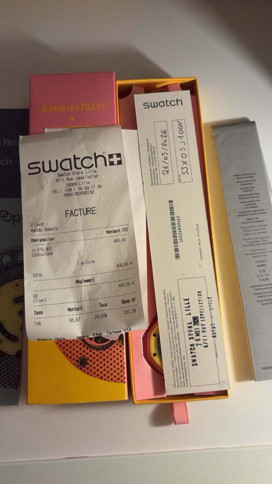 Pop swatch, Handtassen en Accessoires, Uiterlijk | Dieet en Afvallen, Ophalen of Verzenden, Nieuw