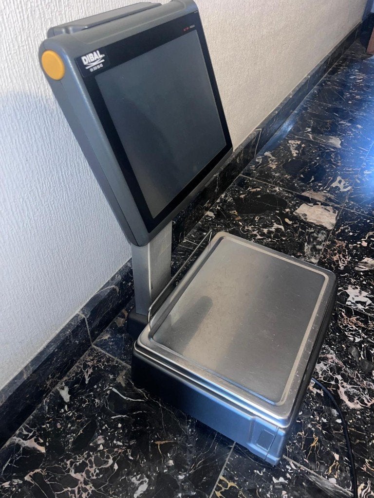 Luxe weegschaal Dibal, Ophalen