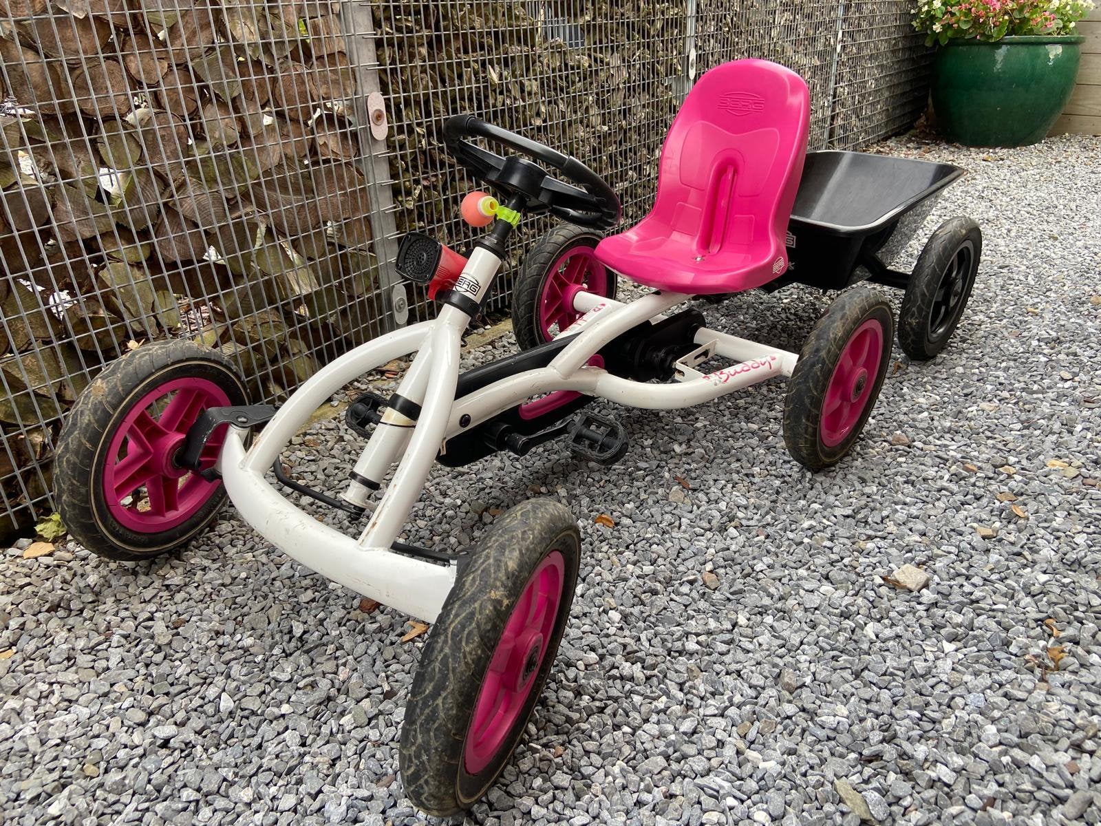 Kart Berg Buddy avec remorque, Kinderen en Baby's, Ophalen, Gebruikt, Berg, Met kar of aanhanger