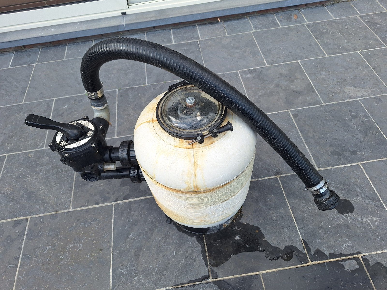 zandfilter gevult met zeoliet, Tuin en Terras, Zwembad-toebehoren, Ophalen, Gebruikt, Filter