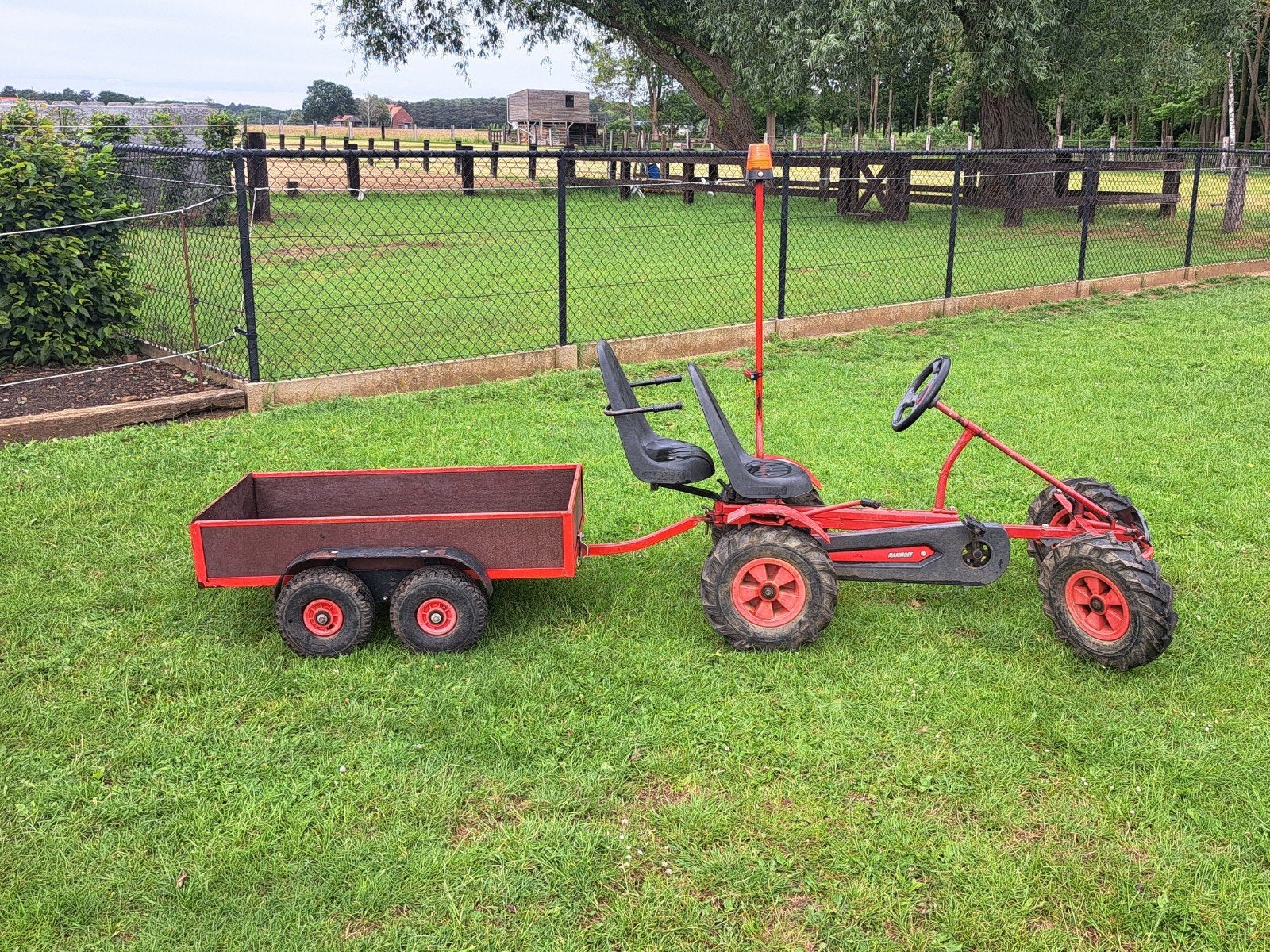 Mammoet go-cart met aanhangwagen, Ophalen, Gebruikt, Mammoet, Duozit
