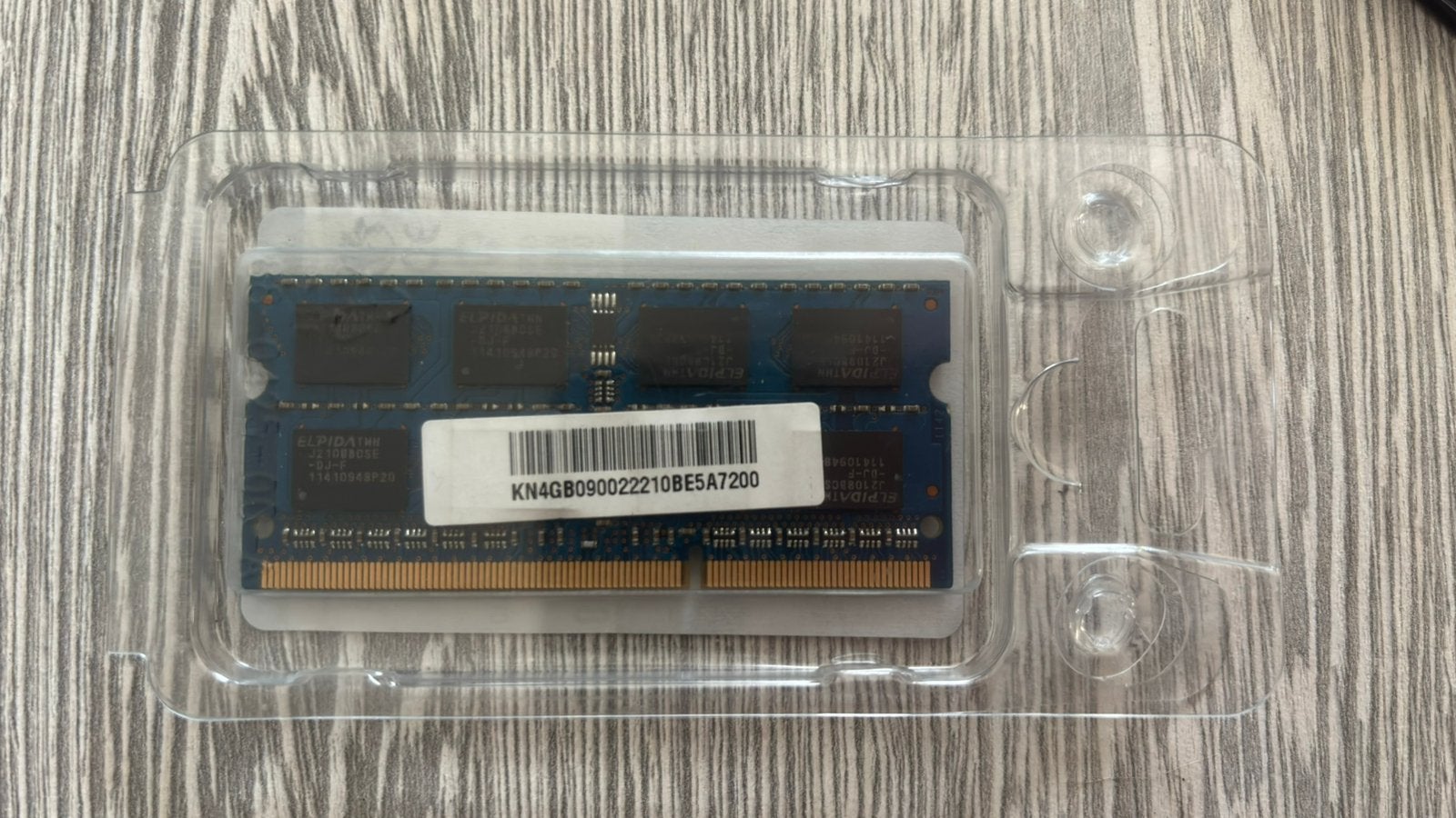 RAM Elpdia sodimm 4Go DDR3-1333 2Rx8 PC3-10600S, Enlèvement ou Envoi, Utilisé