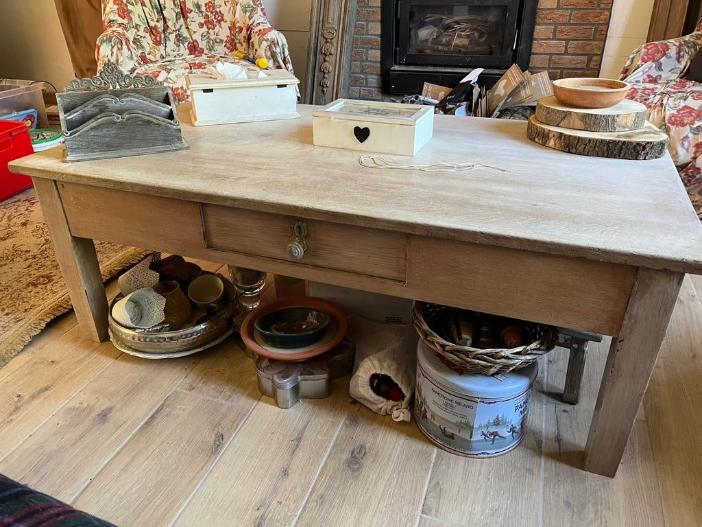 table basse, Ophalen, Gebruikt