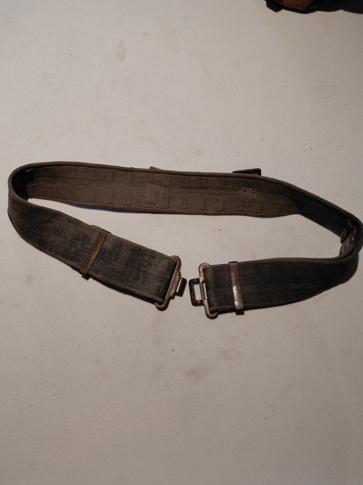Ceinturon anglais uk ww2, Collections, Objets militaires | Seconde Guerre mondiale