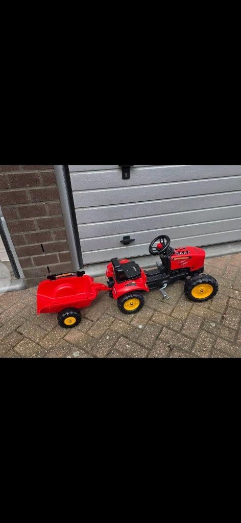 Tracteur enfant, Ophalen