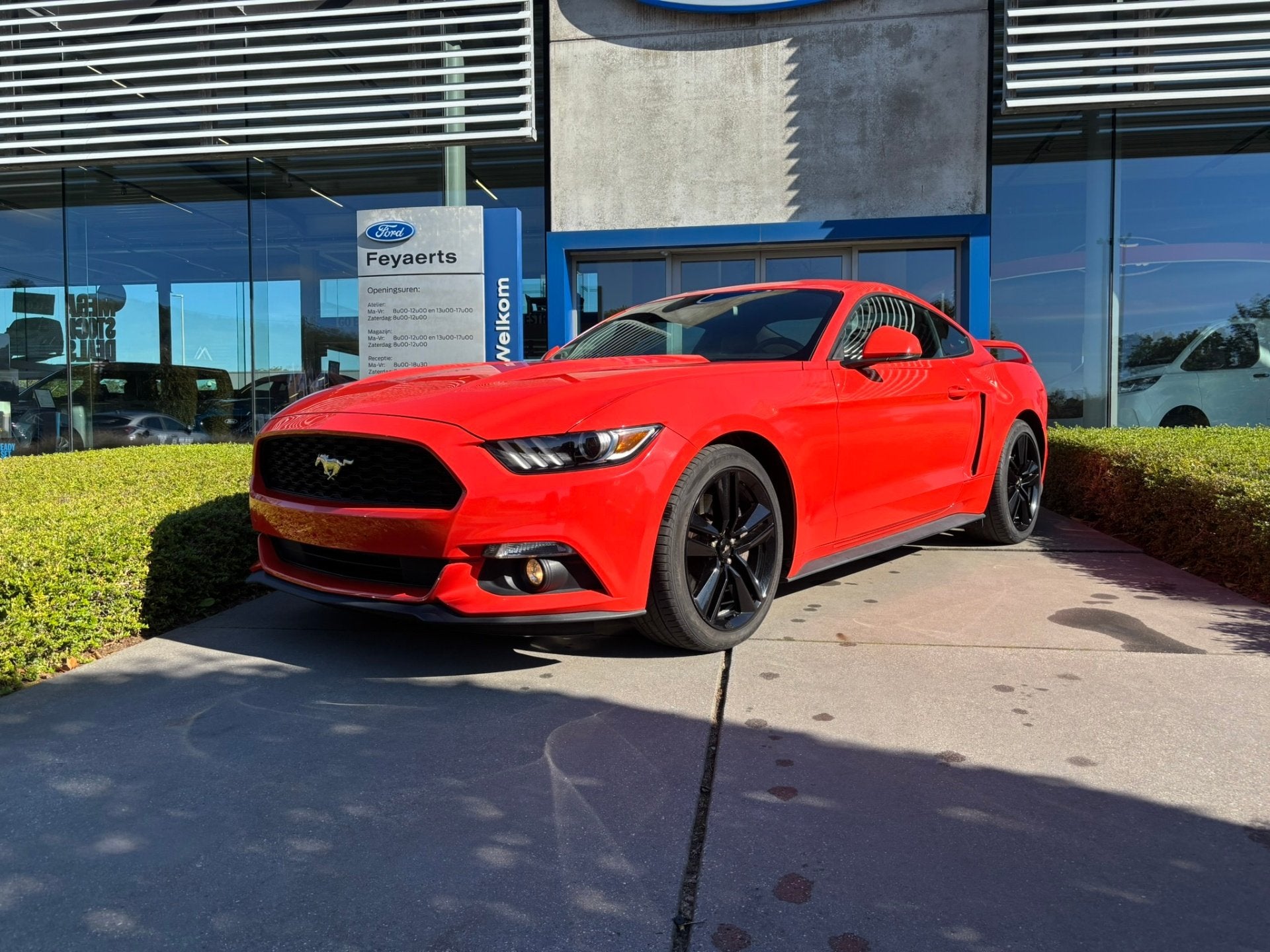 Ford Mustang 2.3 EcoBoost Manueel| Shaker | 61.239 km, Auto's, https://public.car-pass.be/vhr/071b155a-a0ce-4df0-a8ff-1cc3fea506a7