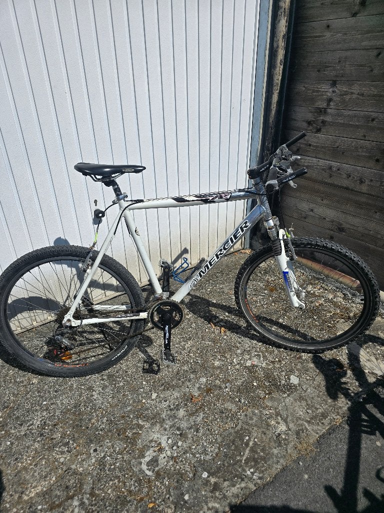 Vélo Vtt merci full alu taille L, Autres marques, Frein sur jante, Enlèvement, Utilisé