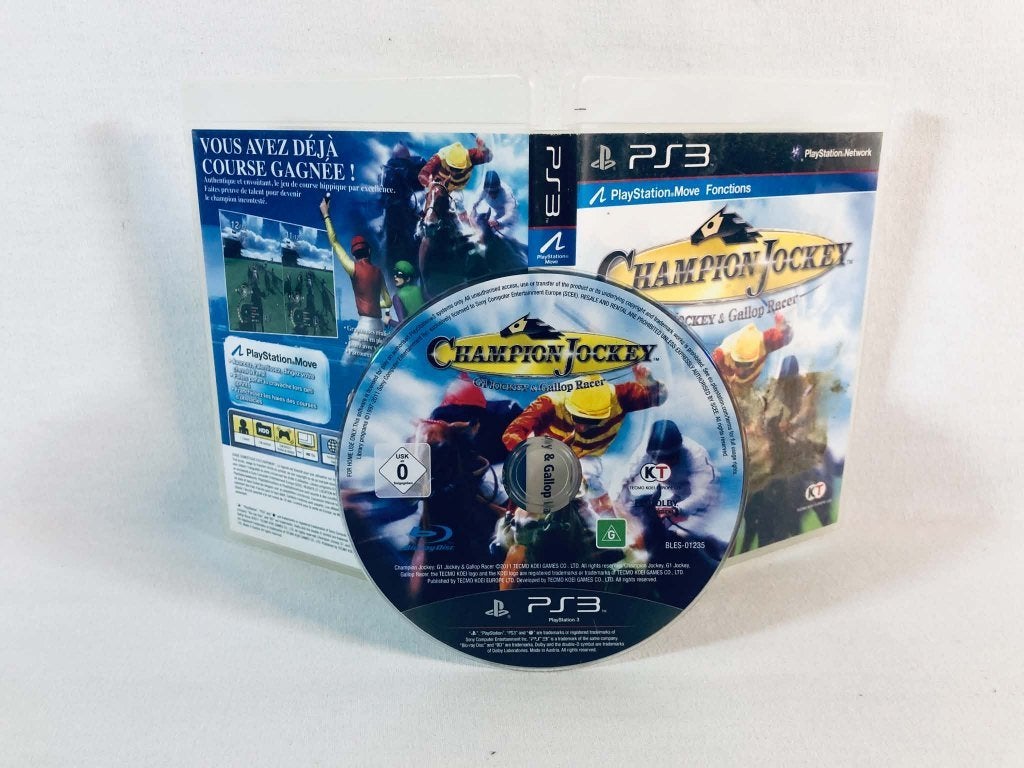 Champion Jockey G1 Jockey & Gallop Racer PS3 FR Game Goede, Games en Spelcomputers, Gebruikt, Verzenden, Racen en Vliegen, 3 spelers of meer