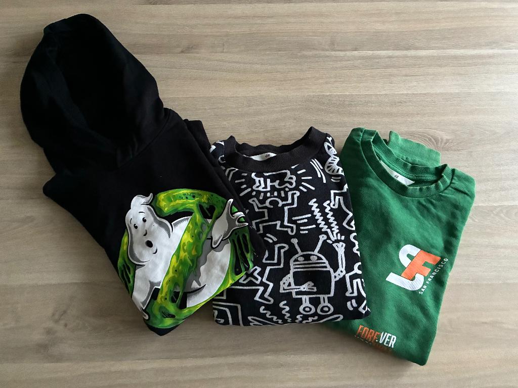 Drie H&M-truien (maat 146-152), Kinderen en Baby's, Kinderkleding | Maat 146, Ophalen, Gebruikt, Trui of Vest, H&M