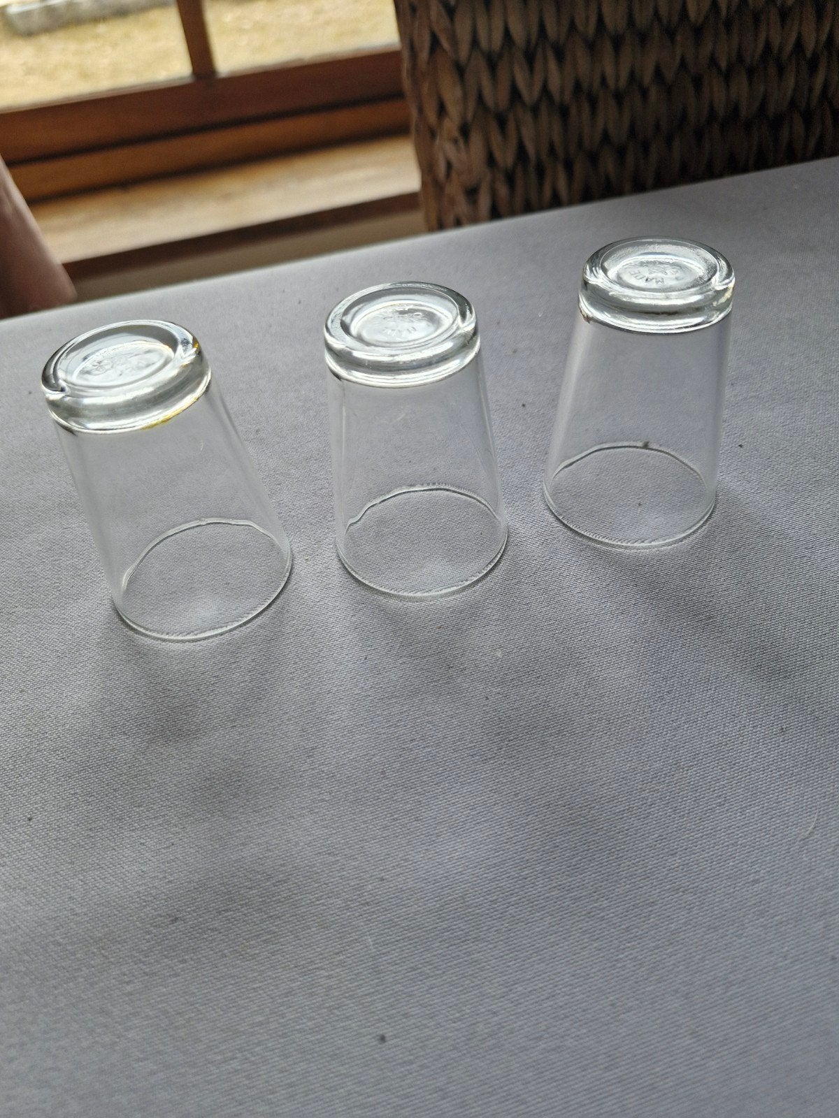 verre à shot, Enlèvement