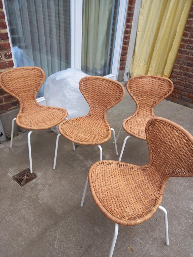 4 IKEA stoelen, Huis en Inrichting, Stoelen, Ophalen