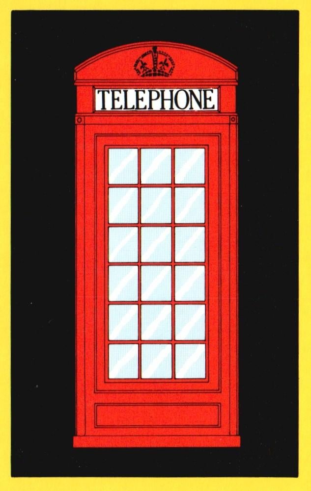 speelkaart - LK14612 - Telephone, Verzenden, Zo goed als nieuw, Speelkaart(en)