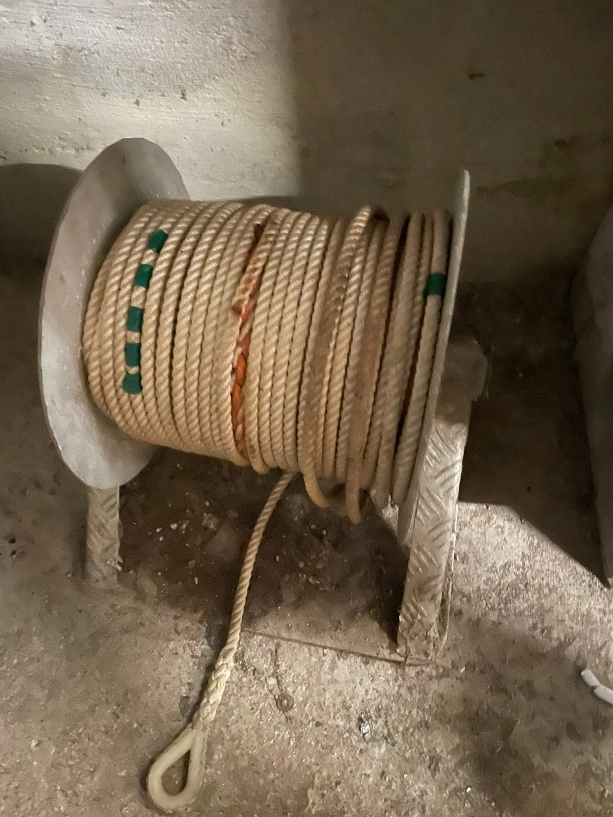 Cordage pour bateau, Enlèvement, Utilisé