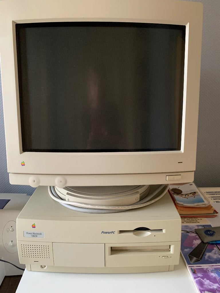 Retro computer Macintosh 7200/90, Informatique & Logiciels, Enlèvement, Apple