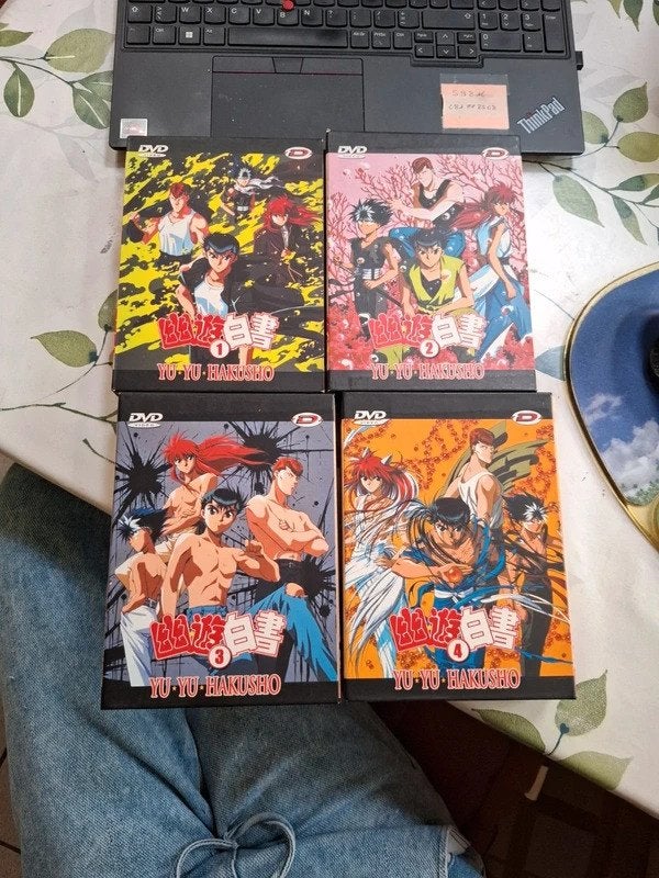 Pack intégral YuYu Hakusho 4 coffrets dvd, CD & DVD, Anime (japonais), Enlèvement ou Envoi, Animation, Utilisé