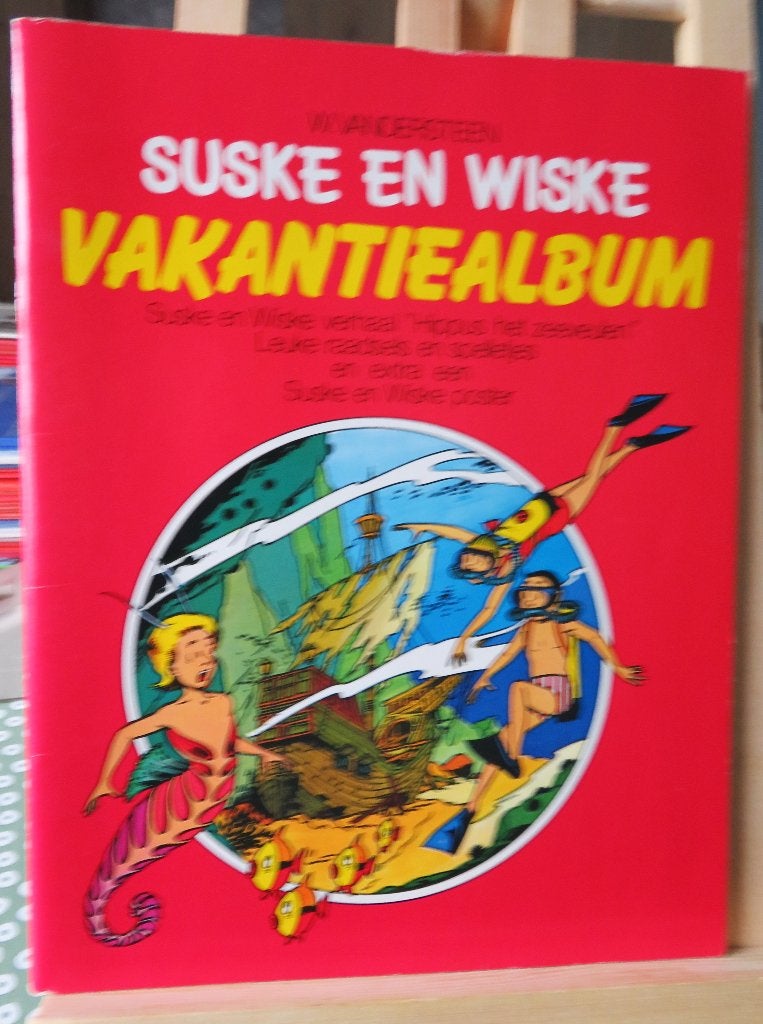 Suske en Wiske vakantiealbum met poster 1977, Enlèvement ou Envoi