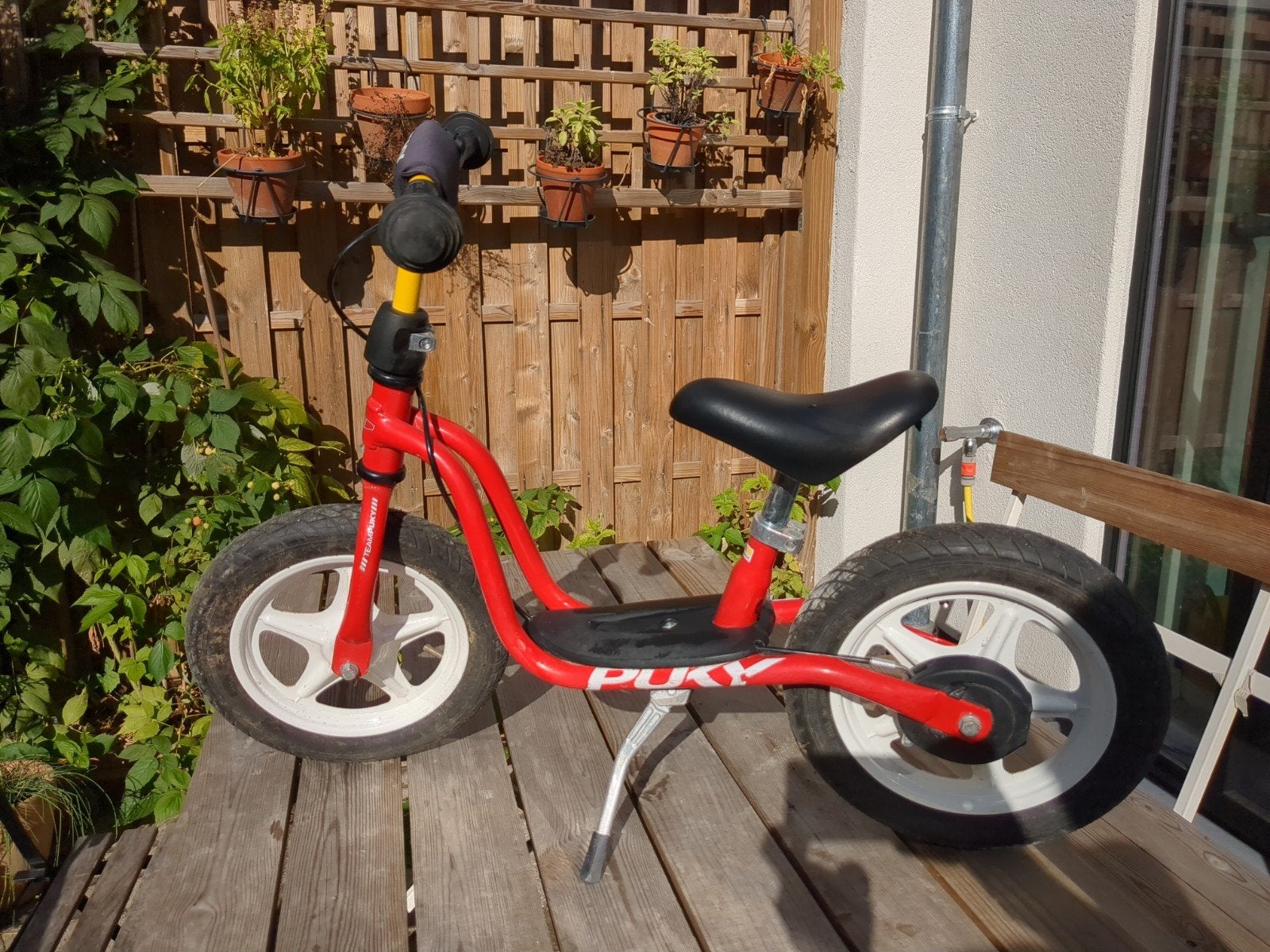 Puky Vélo/Draisienne rouge, Enlèvement